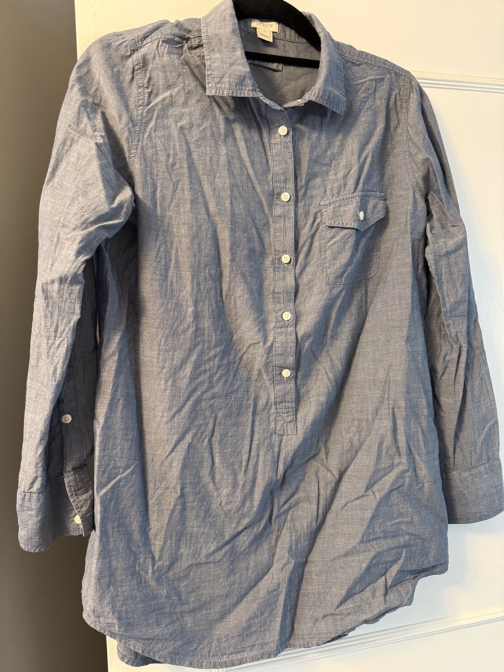 J.Crew Light Blue Button-Up Shirt